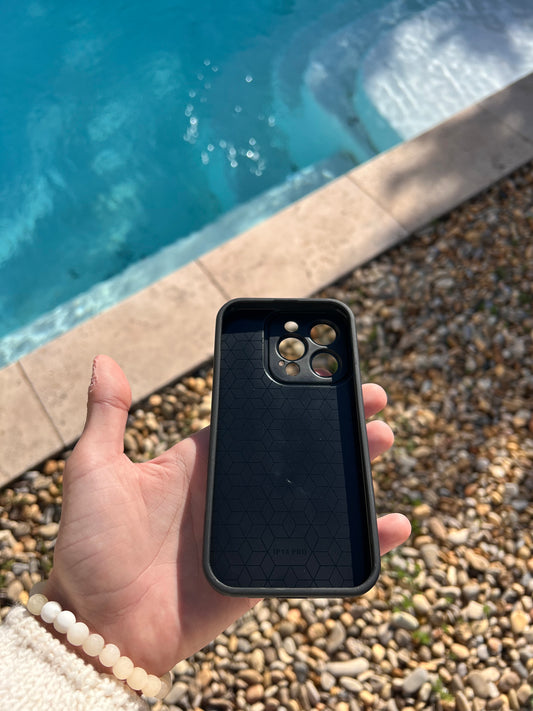Coque iPhone 13 pro, motif "Coeur écarlate"