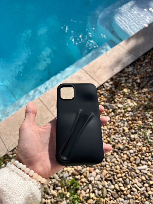 Coque iPhone 11, "Black Gloss"