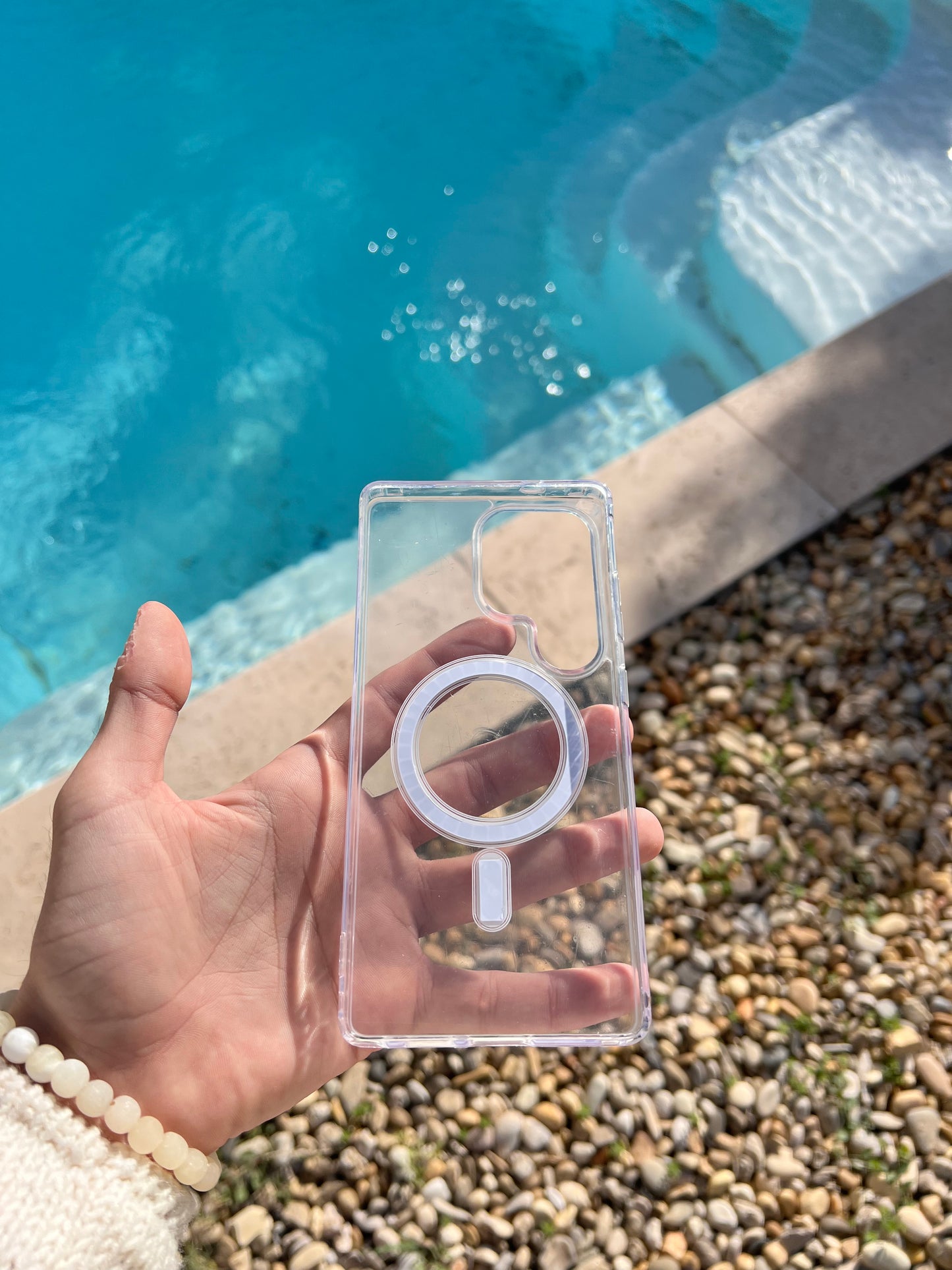 Coque Samsung S25 ultra, "Magnétique Transparente"